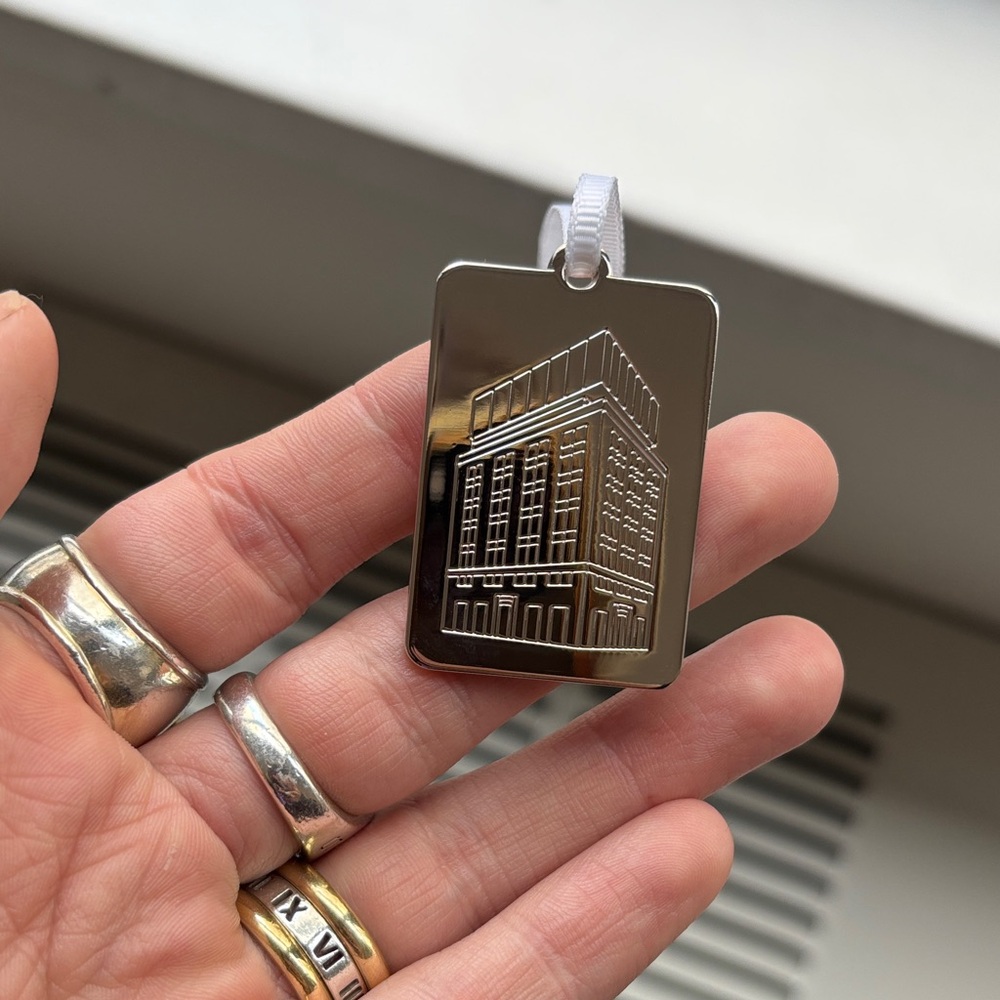 Tiffany & Co. Silver Landmark Pendant
